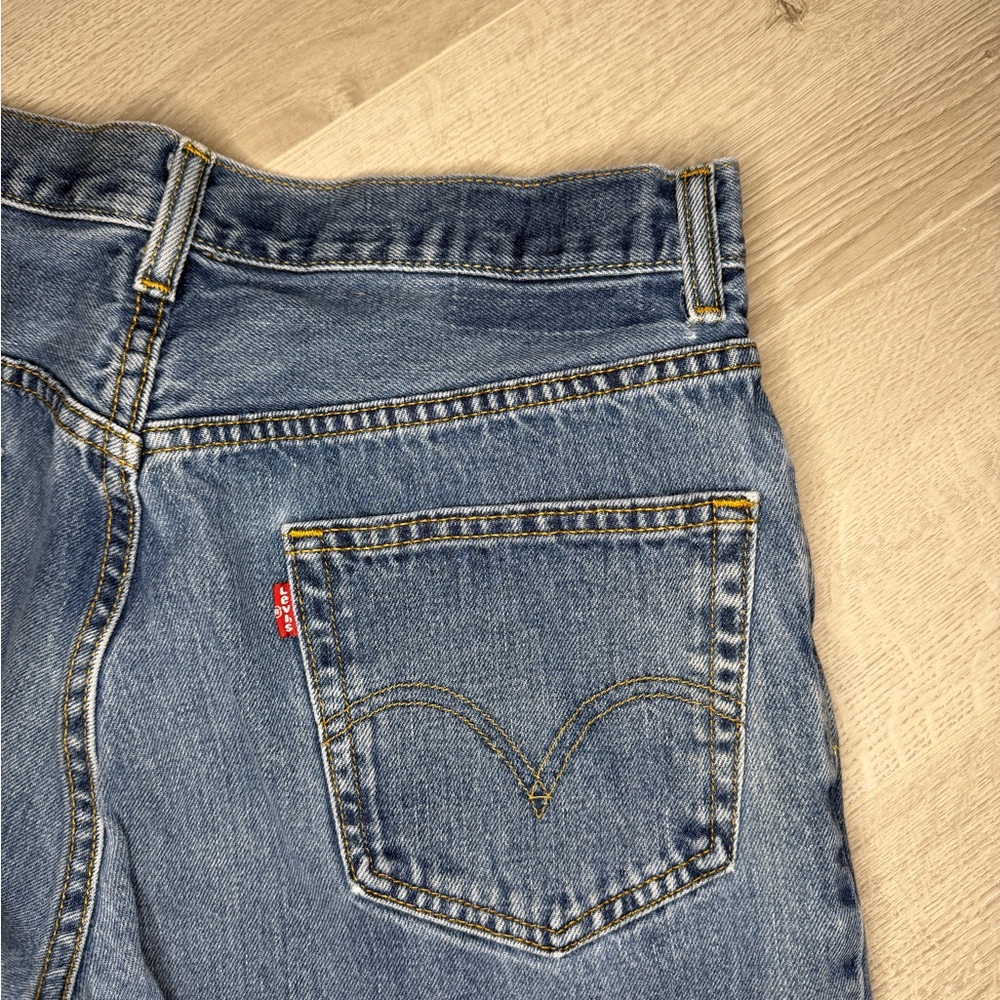 Levi’s 550 Relaxed Fit Men’s Jeans 33x32 Blue Tapered Leg Vintage Style Denim - Picture 7 of 10